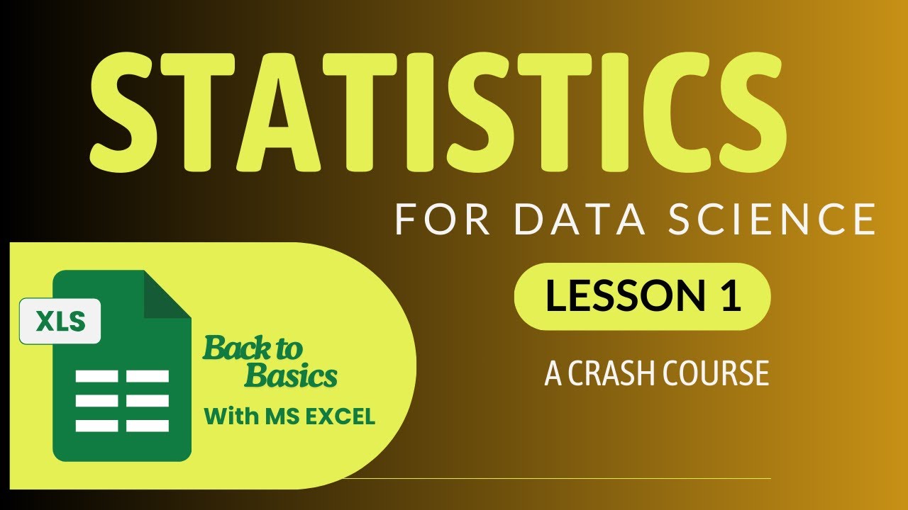 1. Data Analysis and Basic Statistics