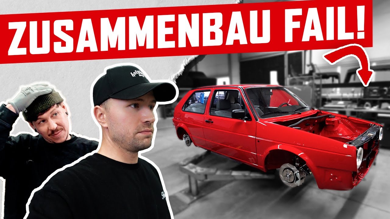 Holyhall | Zusammenbau FAILS! 😱 | VW Golf 2! 🔥