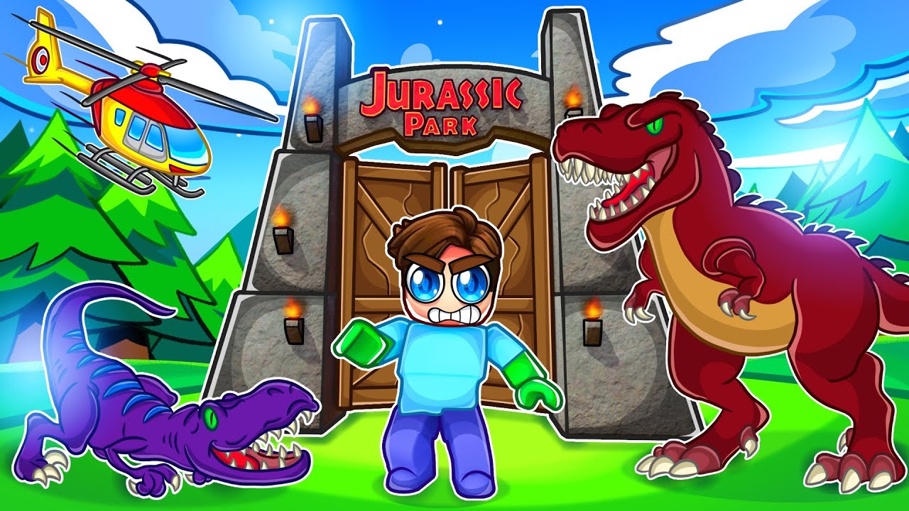 I OPENED a DINOSAUR ZOO in ROBLOX