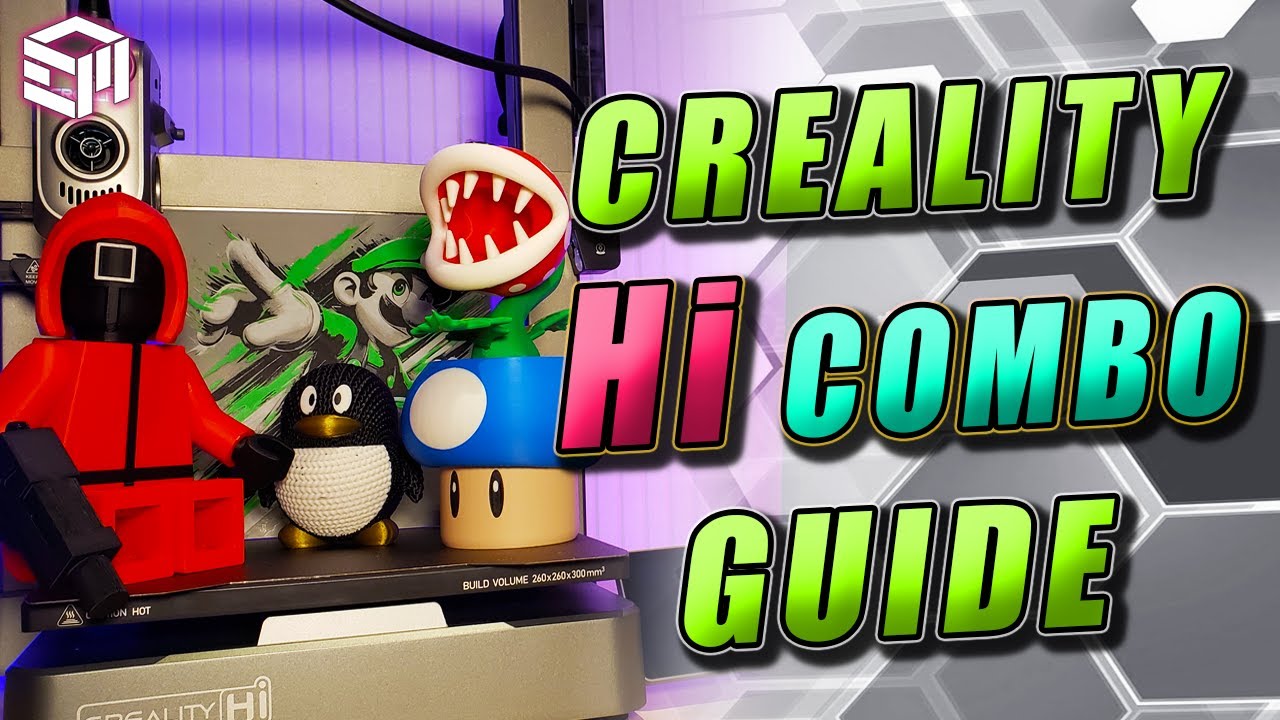 Creality Hi Combo CFS Guide, Assembly, Setup, Creality Print Slicing, Test Prints, Upgrades, Review!