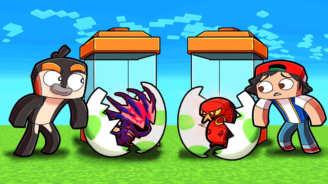 1v1 Pixelmon MYSTERY EGG Challenge! (Minecraft Pokemon)