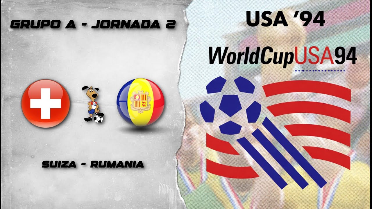 PES2021 - MUNDIAL USA 94 | Grupo A Jornada 2 | 🇨🇭 Suiza 🆚 🇷🇴 Rumanía | FUMA
