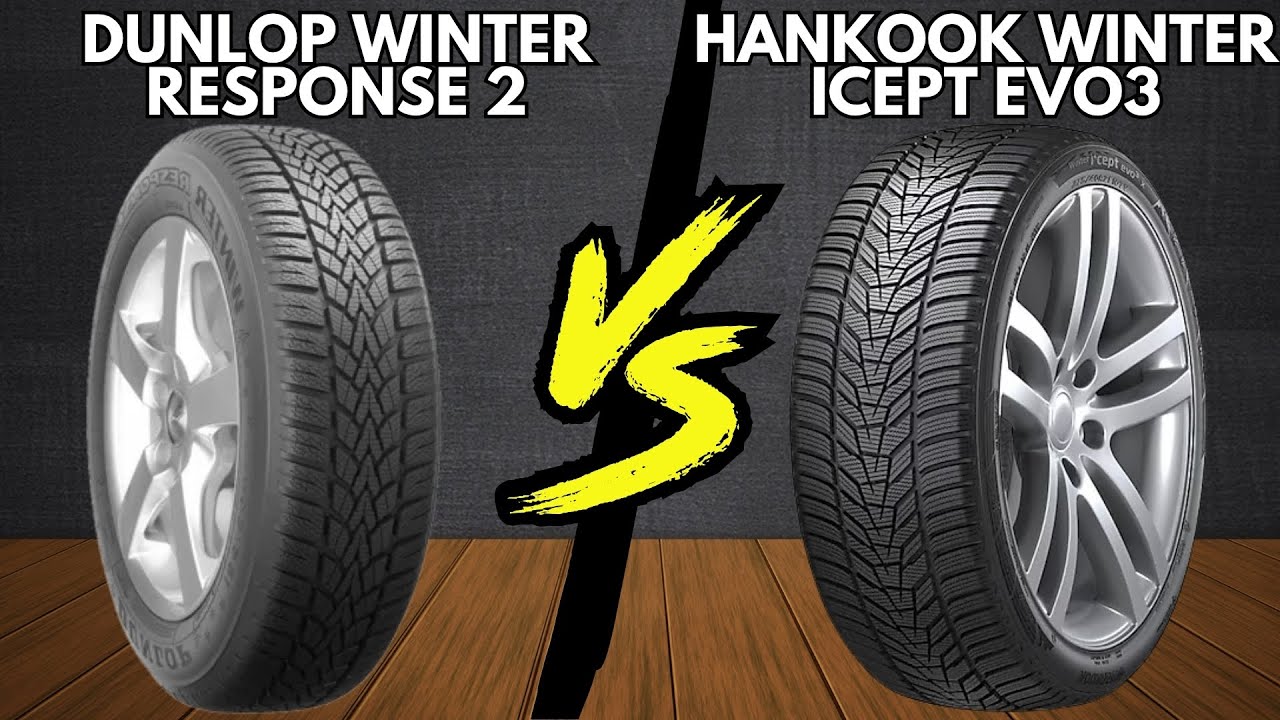 Hankook Winter icept evo3 vs Dunlop Winter Response 2