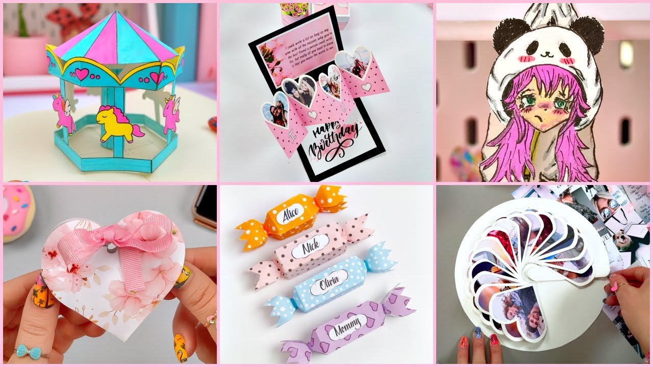 IDEE REGALO FANTASTICHE PER I TUOI CARI – ALBUM FOTO, BIGLIETTO REGALO, BIGLIETTO DI COMPLEANNO...