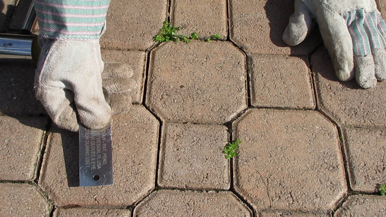 Inserting Paver Claw