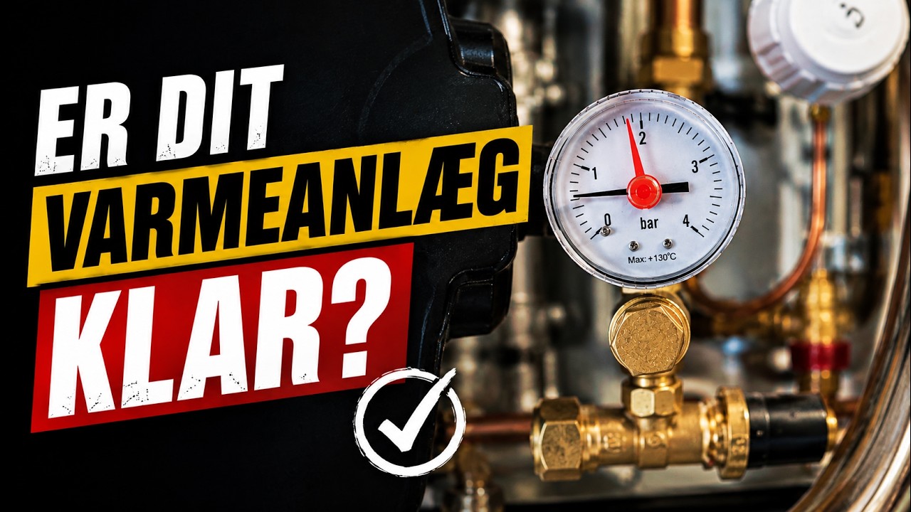 Vinter-tjekliste: Gør dit varmeanlæg klar og spar penge!