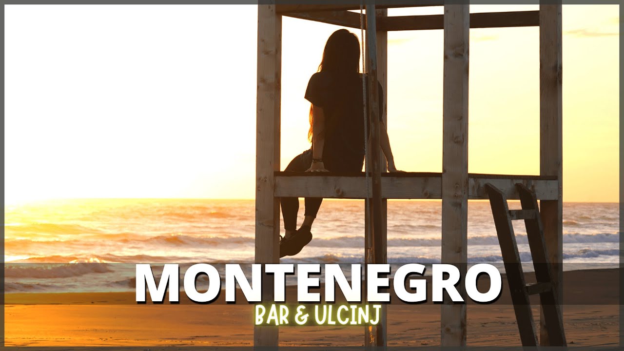 Montenegro Travel: Amazing beach sunset in Bar, Montenegro [plus Stari Bar Old Town & Ulcinj Beach]