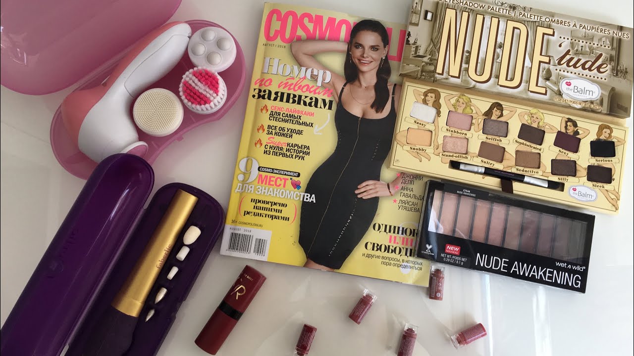 Beauty завтак, тени the balm, помады Golden Rose, beauty гаджеты
