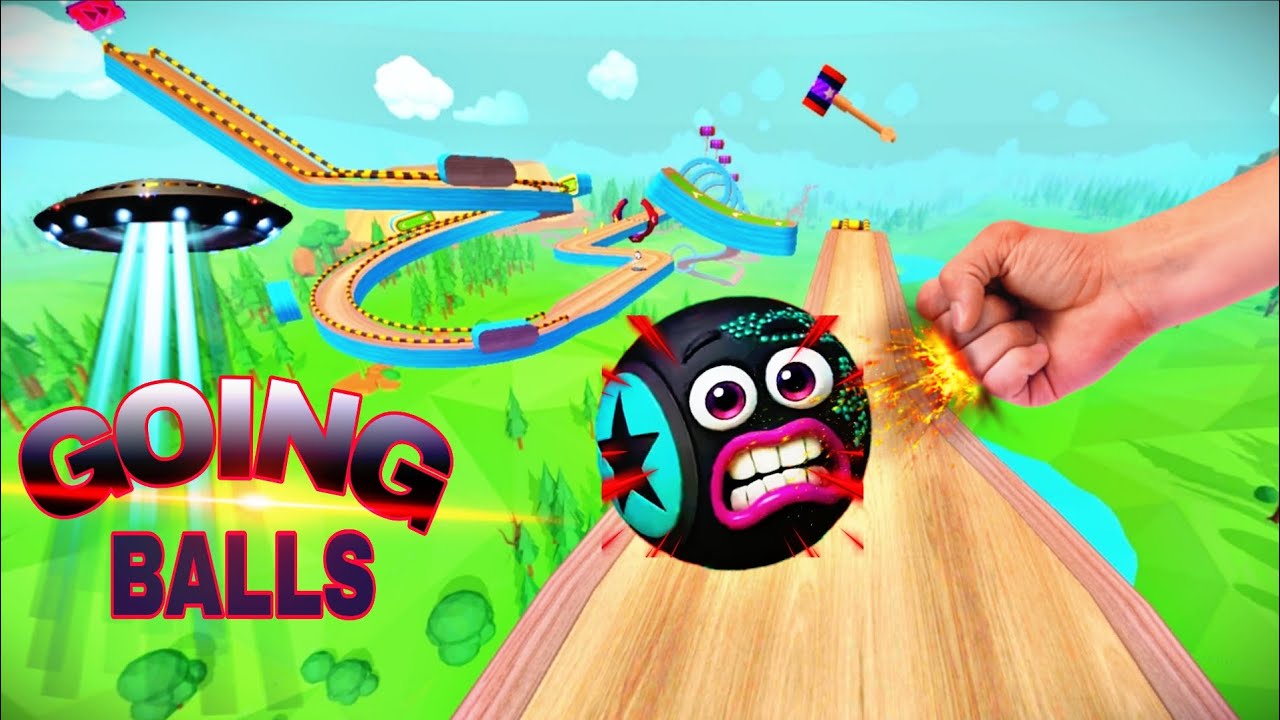 GOING BALLS 🎱 PORTAL RUN, NEW HARD LEVELS CHALLENGE SPEEDRUN I 