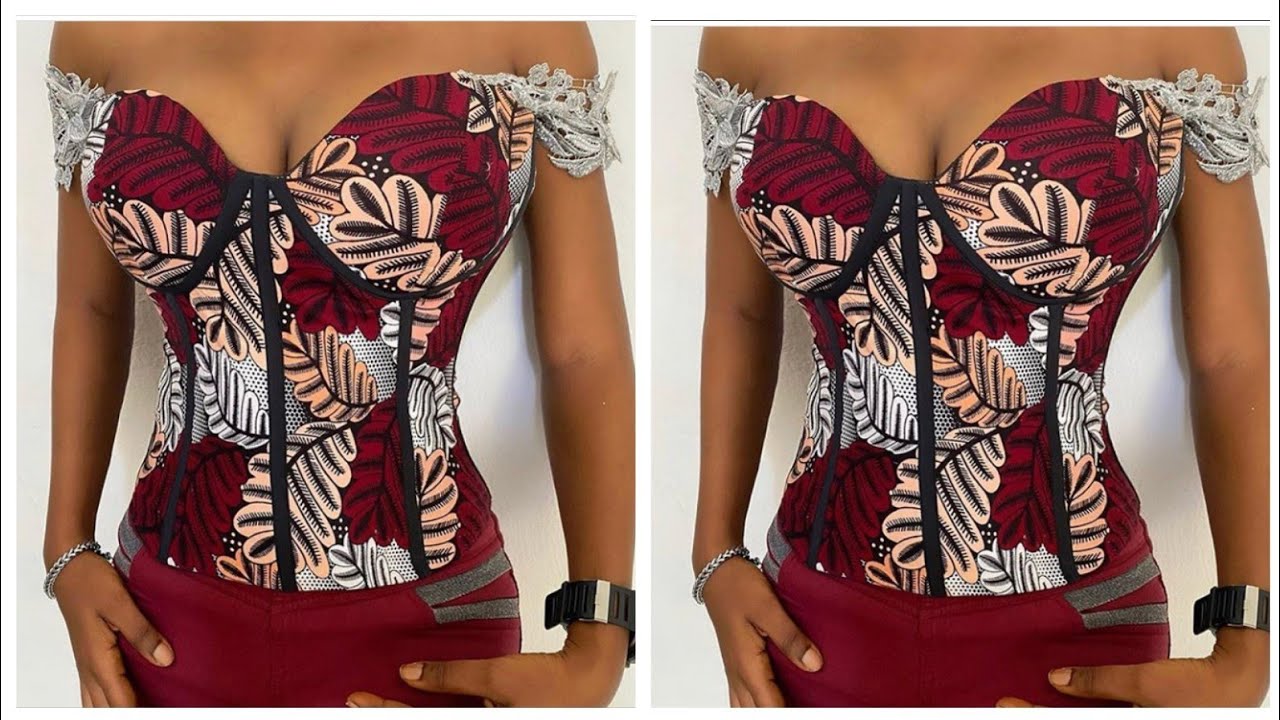 CORSET BLOUSE WITH CUPS || Corset 101 || Drafting|| Cutting || Stitching