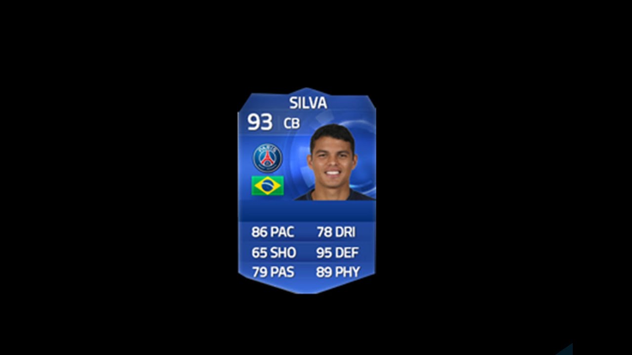 FIFA 15 TOTY Thiago Silva 93 Player Review #1