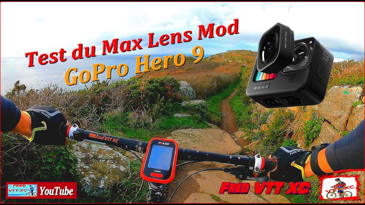 Test du Mod Max Lens pour la GoPro 9 / VTT XC