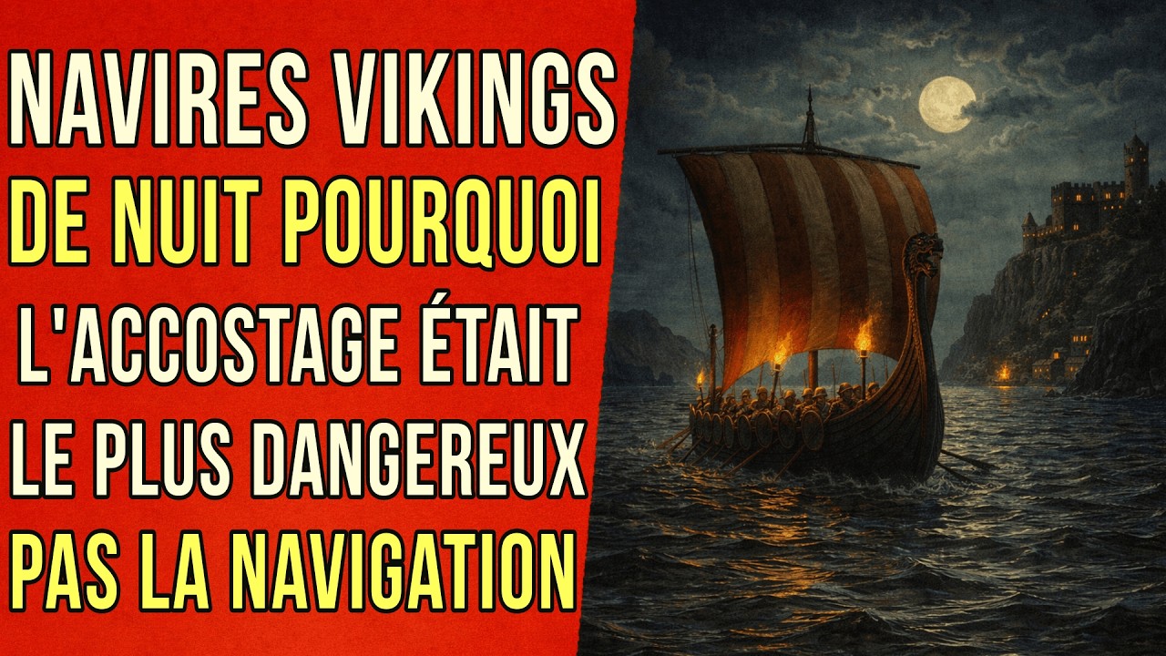 Navires vikings de nuit : pourquoi l'accostage était le plus dangereux, pas la navigation
