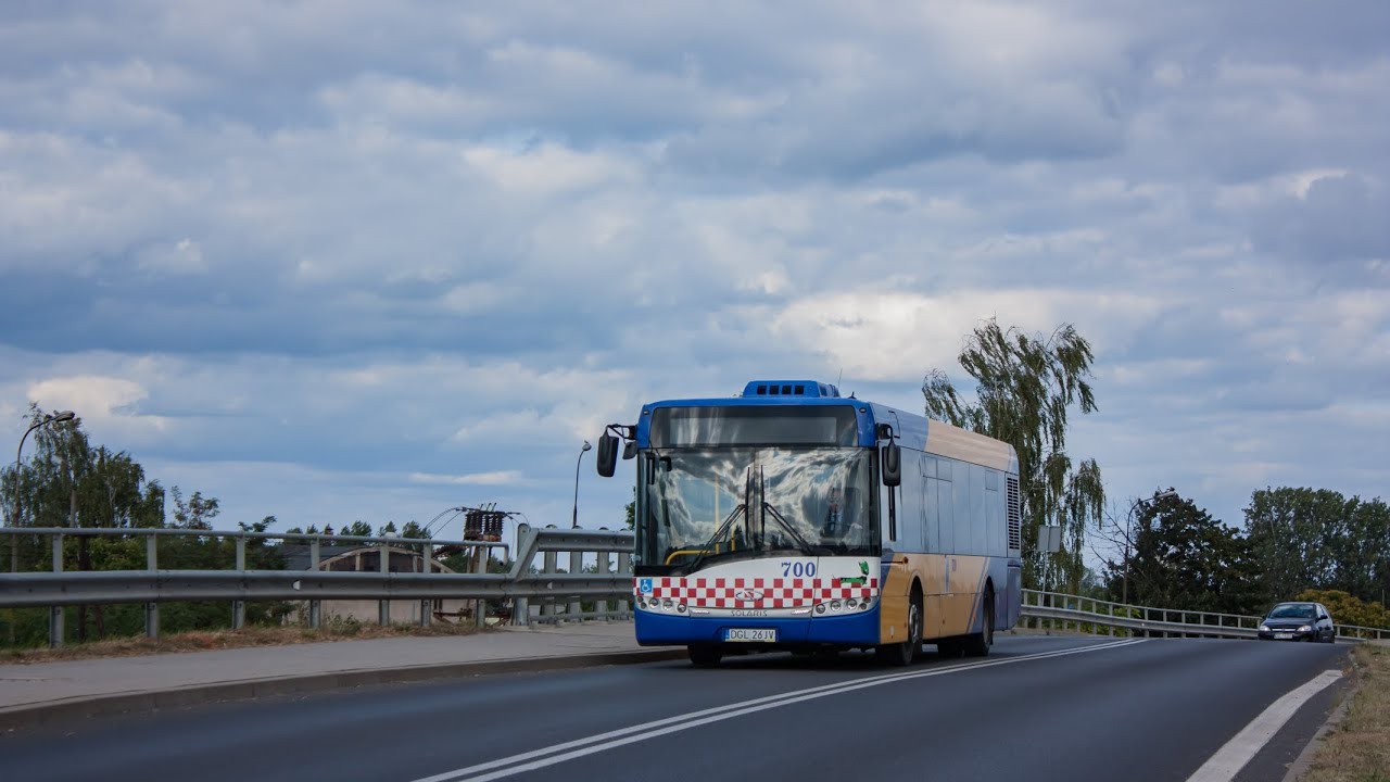 Przejazd Solaris Urbino 12 III W24 #700 @ KM Głogów | Linia 12