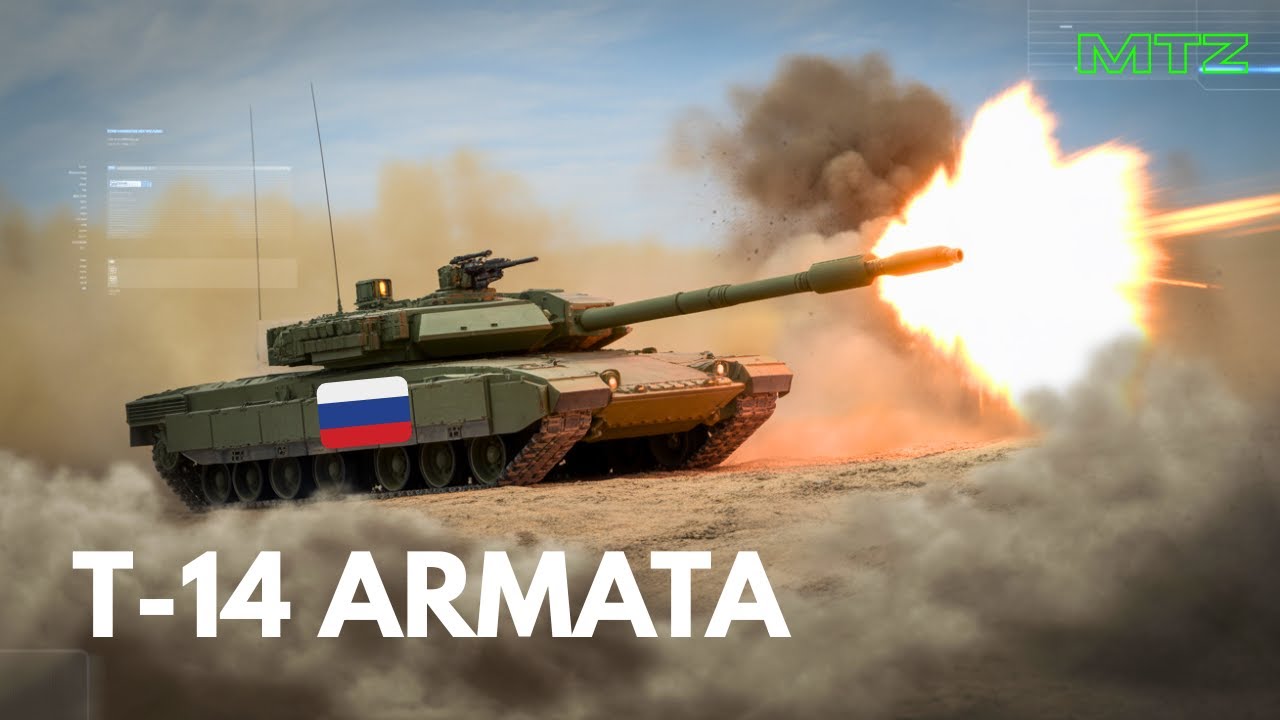 Rusia Revela su Tanque T-14 Armata 2025: El Monstruo Blindado Mejorado