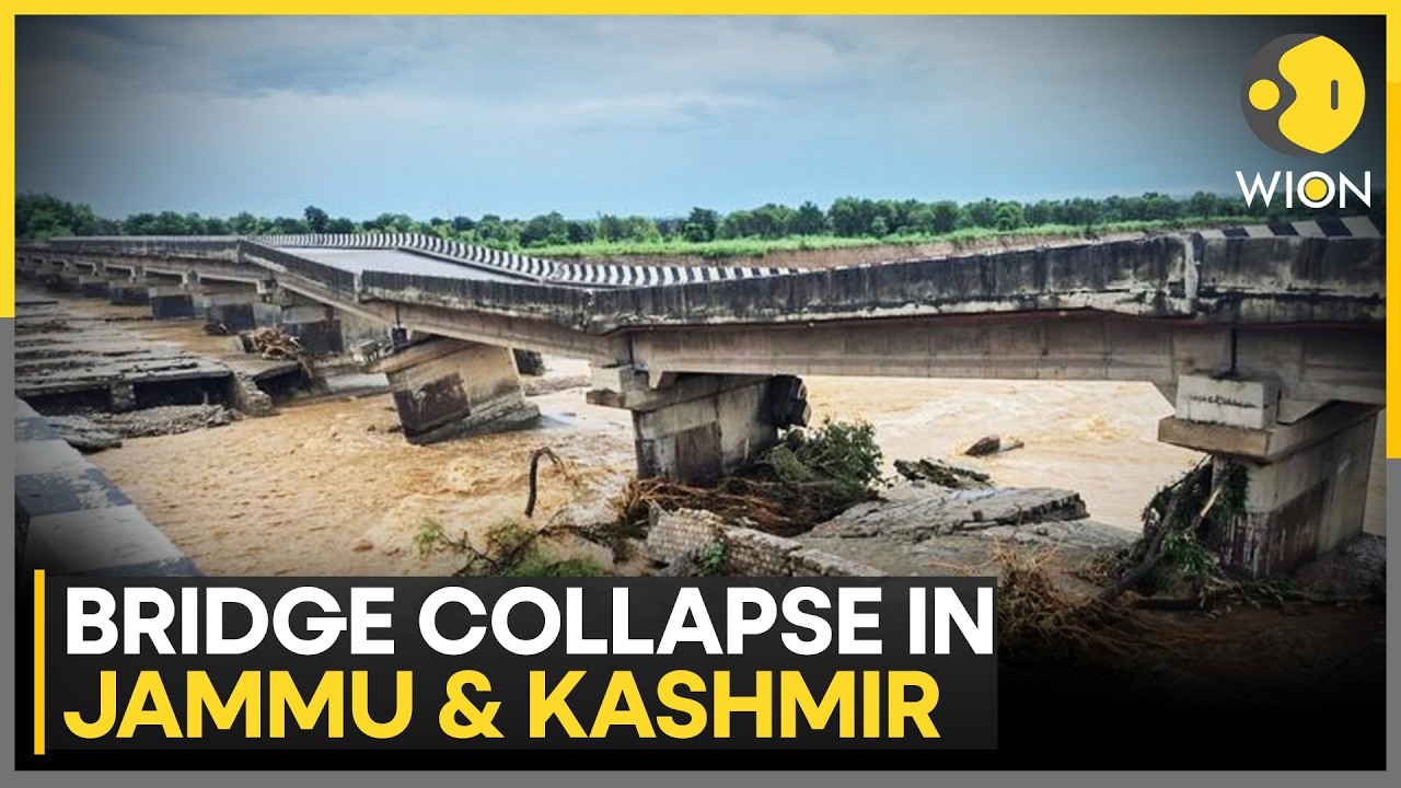 Jammu & Kashmir Bridge Collapse: At Least Three Dead In Tragedy | WION News