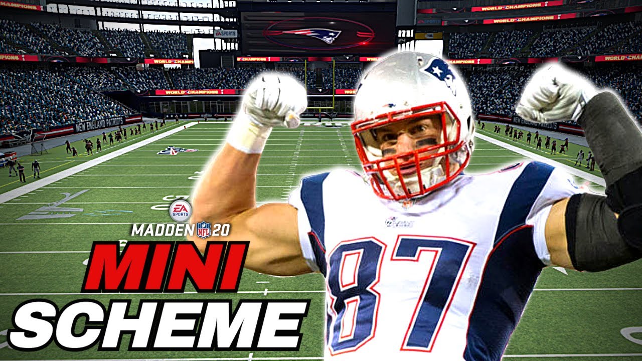 THE MOST UNIQUE MADDEN 20 MINI SCHEME | Singleback Trio Offense