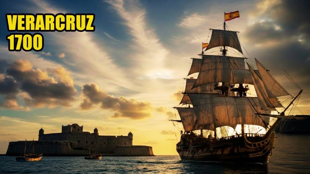 VERACRUZ en 1700: (Reconstrucción  por IA) Lo que nadie te contó