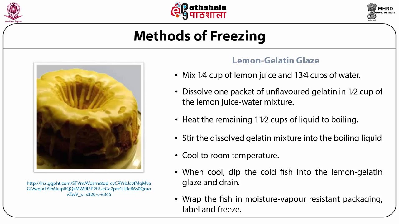 Chilling & freezing of carcass & meat