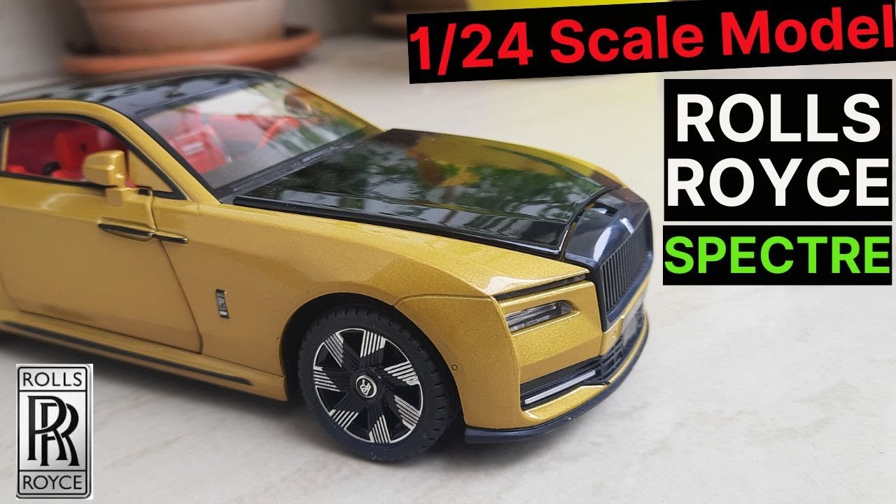 Rolls-Royce SPECTRE (2025) Ultra-Luxury Electric Super Coupé | Realistic Scale Model | #collection