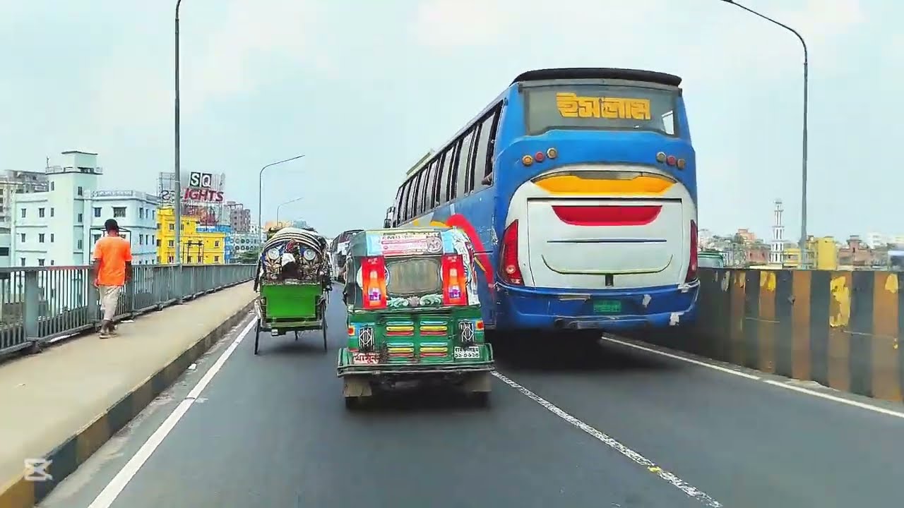 জুরাইন রেল গেট থেকে  রাজেন্দ্রপুর