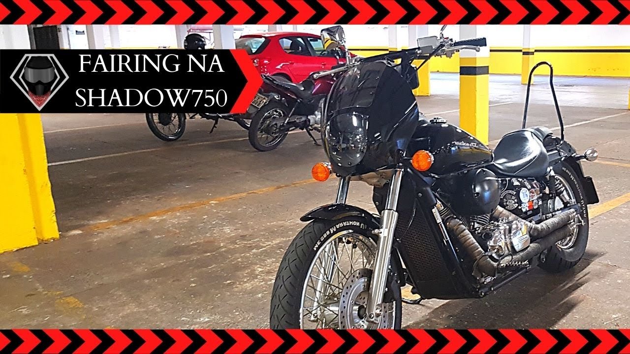 O FAIRING DA SHADOW 750 CLUB STYLE!!!