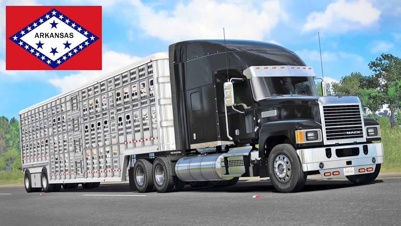 Get READY to Explore the NATURAL BEAUTY of Arkansas in American Truck Simulator!