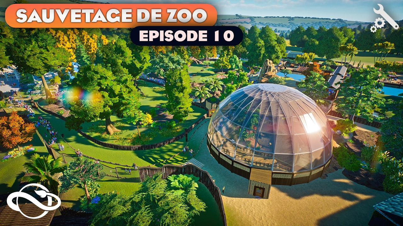 On VISITE un ZOO au POTENTIEL UNIQUE | ÉP. 10 | SAUVETAGE DE PARC | PLANET ZOO