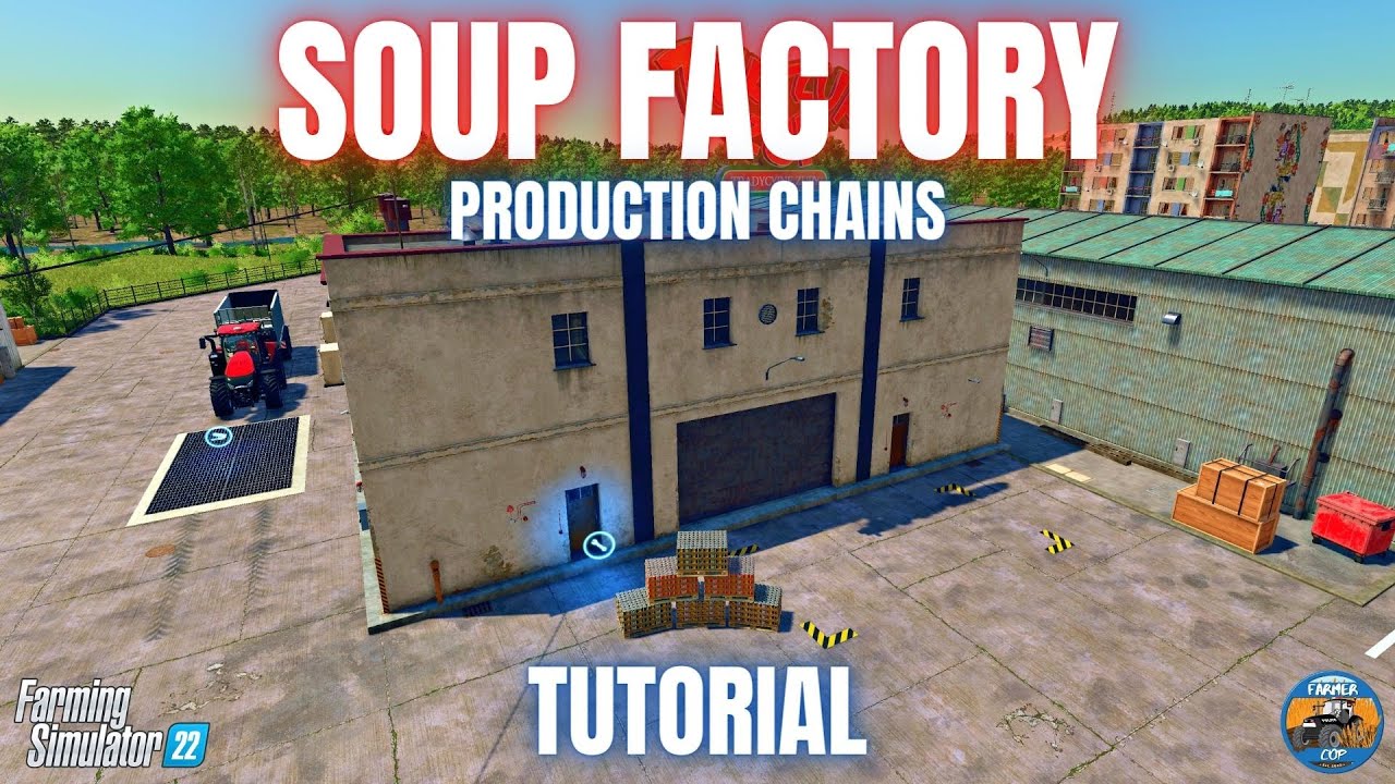 SOUP FACTORY - PREMIUM EXPANSION - Farming Simulator 22