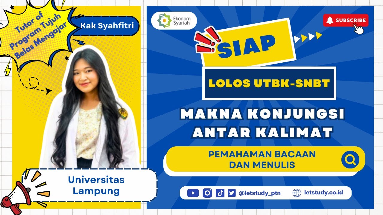 Makna Konjungsi Antarkalimat - Persiapan UTBK SNBT