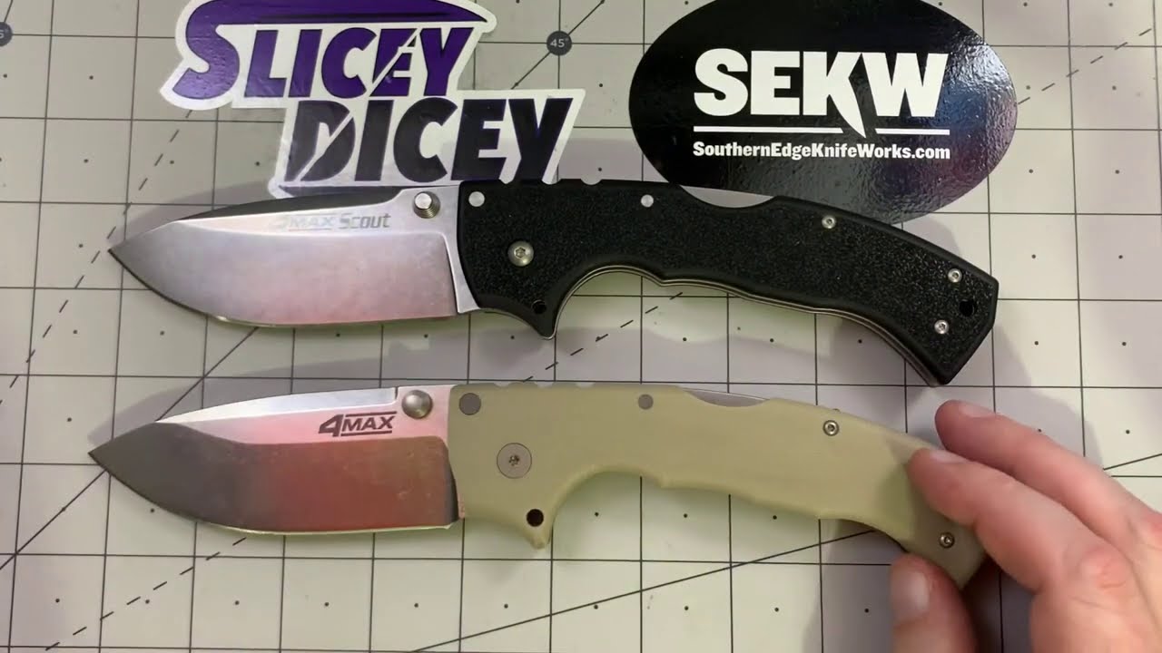 Cold Steel 4 Max Scout VS Original 4 Max - Worth the Money?