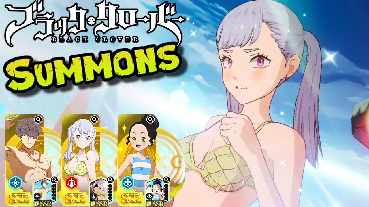 GOING ALL IN SEASON 2 Noelle Global Summons! | Black Clover Mobile