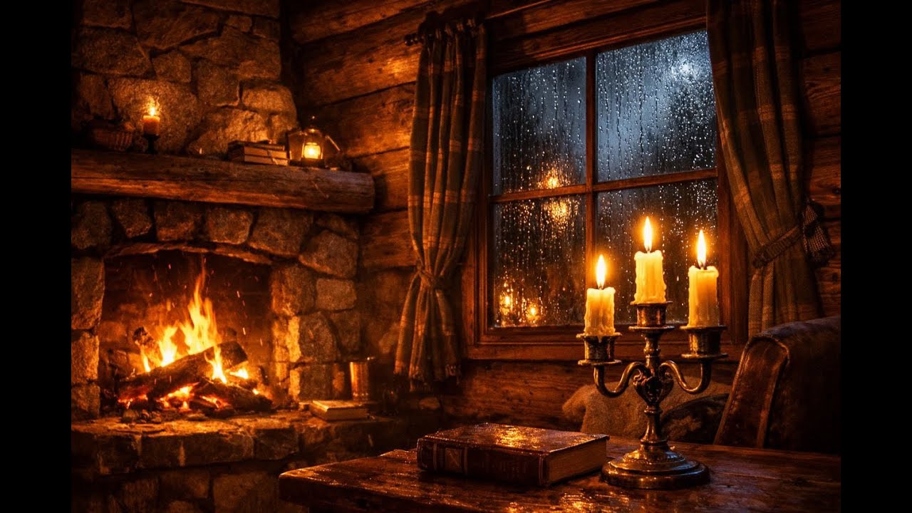 The Most Relaxing Rain & Distant Thunder Ambience