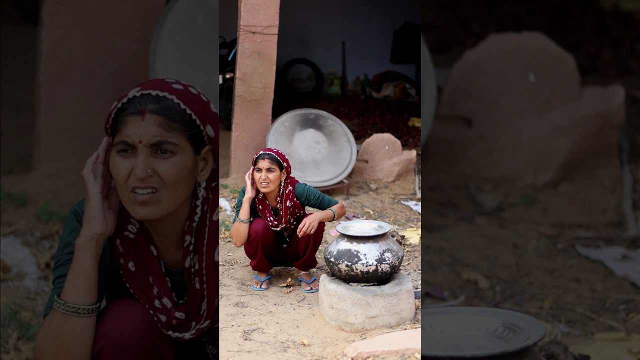 Mother and son's love 😢😍 Village family life #shorts #mother #viral #love #funny