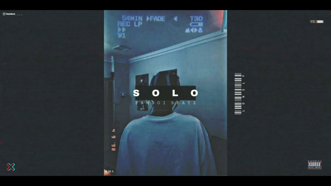 [Free] SOLO (sad/dark mcstan type beat) | Famboi Beatz.