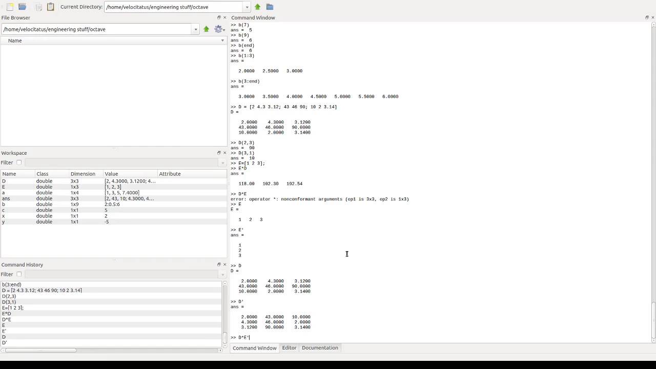 octave 01 basic introduction