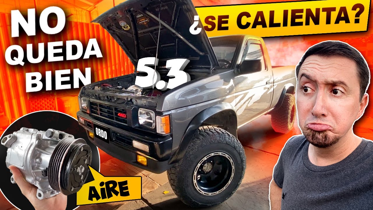 Модернизация кондиционера на пикапе 4x4 с двигателем V8 D21 объёмом 5,3 литра | OrdoTunes
