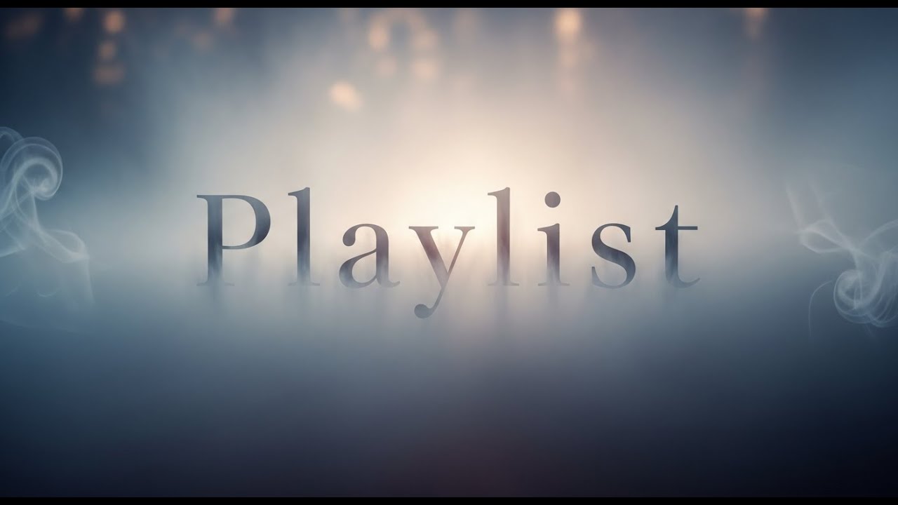 [Misty lofi playlist ]안개가낀듯 몽환적인 playlist🎸