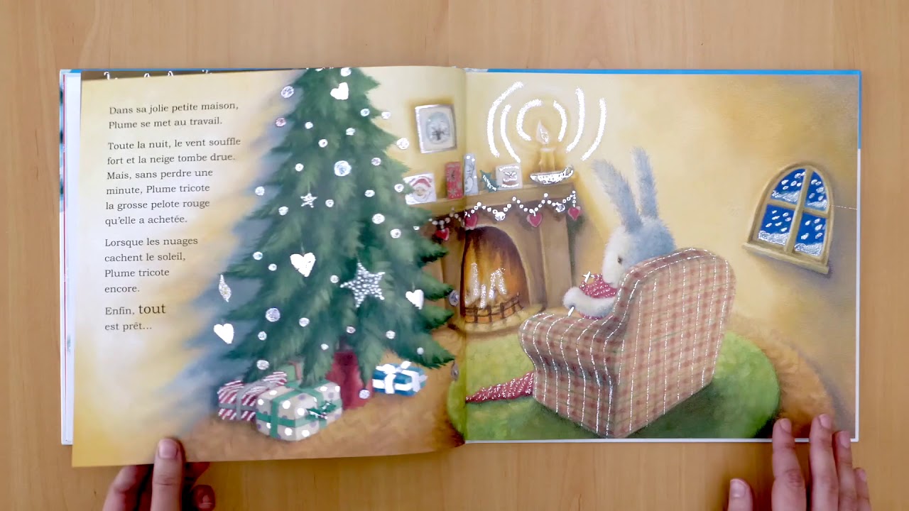 Plume et les cadeaux de Noël - Lecture du livre de Rebecca Harry