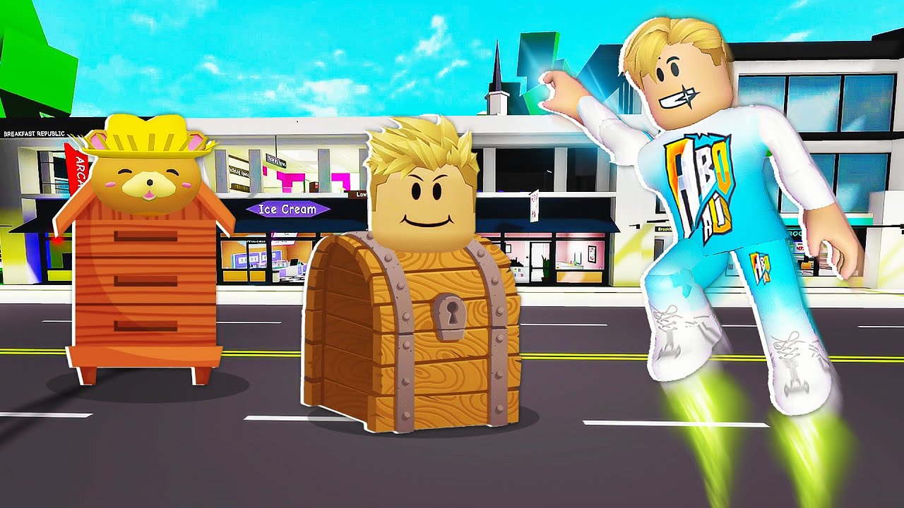 فيلم روبلوكس : استغمايه الطيران 🚀 ( والتحول لأي شىء انت عاوزو 🪑 🎁 ) حماااس 🔥 !!