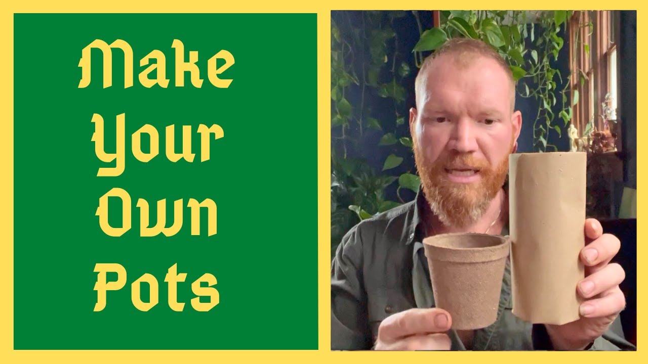 Homemade Biodegradable Pots