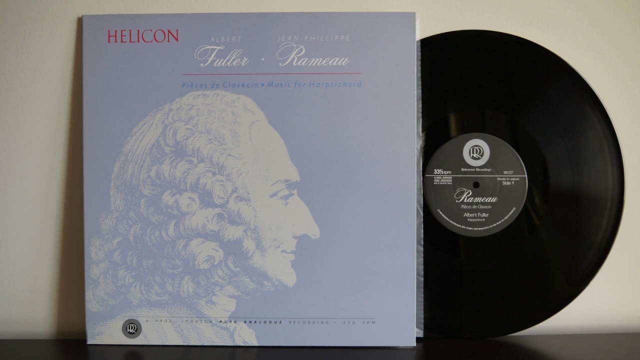 Albert Fuller, Jean Phillippe Rameau &lrm;&ndash; Pi&egrave;ces De Clavecin &bull; Music For Harpsichord Reference Recordi