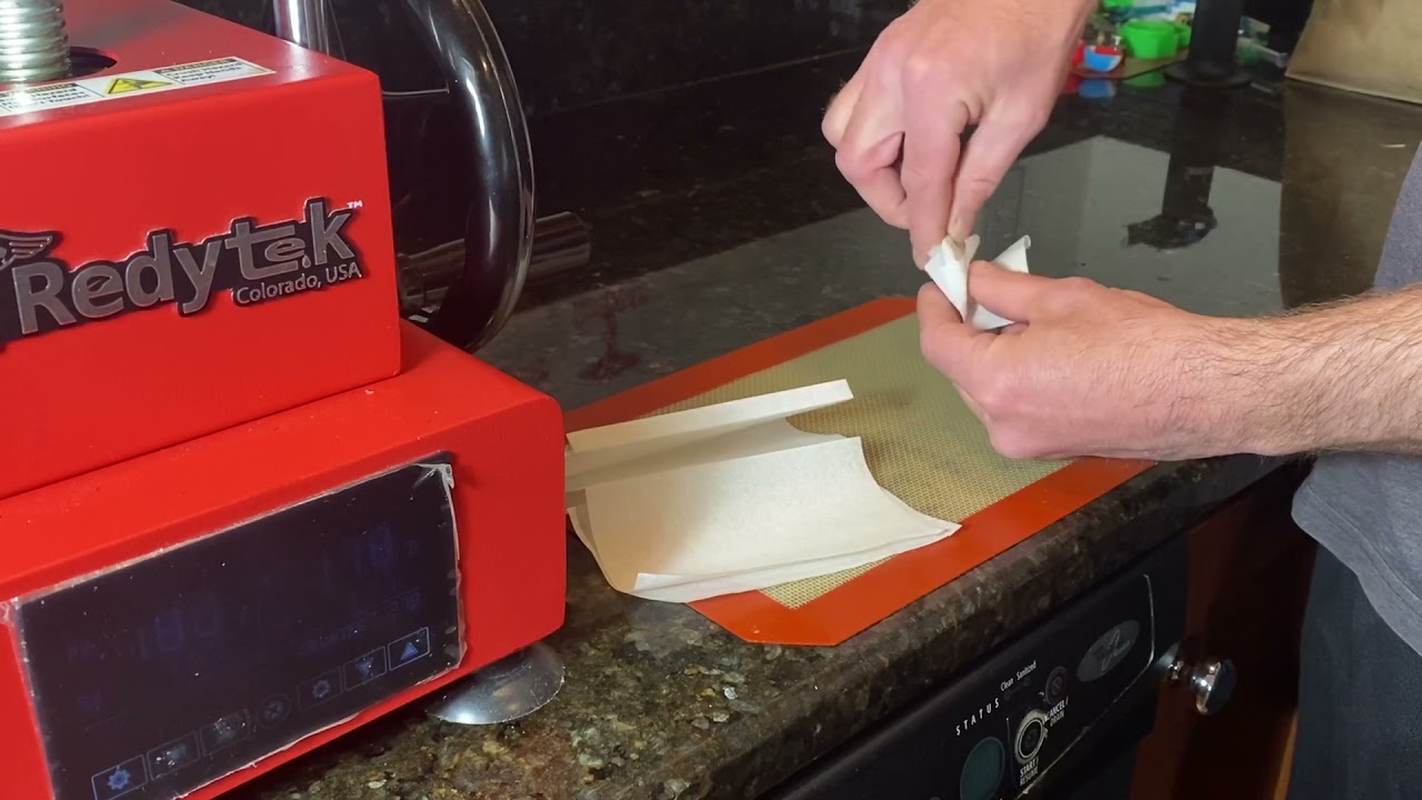 A-Z How to Squish Live Rosin Using Redytek 3-Ton Press & Collect w/ Cooling Plate