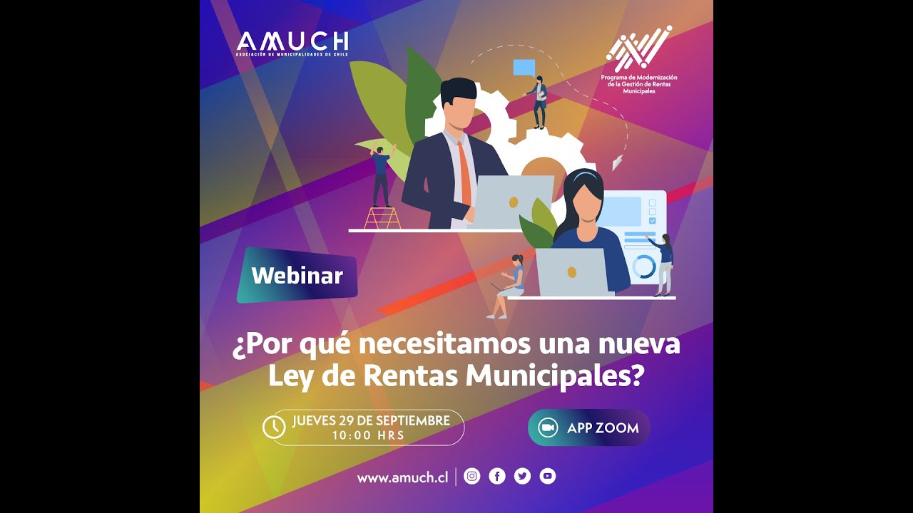 Webinar ¿Por qué necesitamos una nueva Ley de Rentas Municipales?