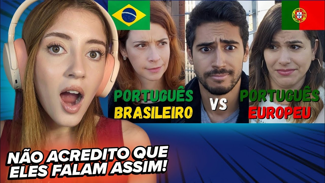 Argentina Reage ao Português do Brasil x Portugal Diferenças de Palavras 🇧🇷 🇵🇹