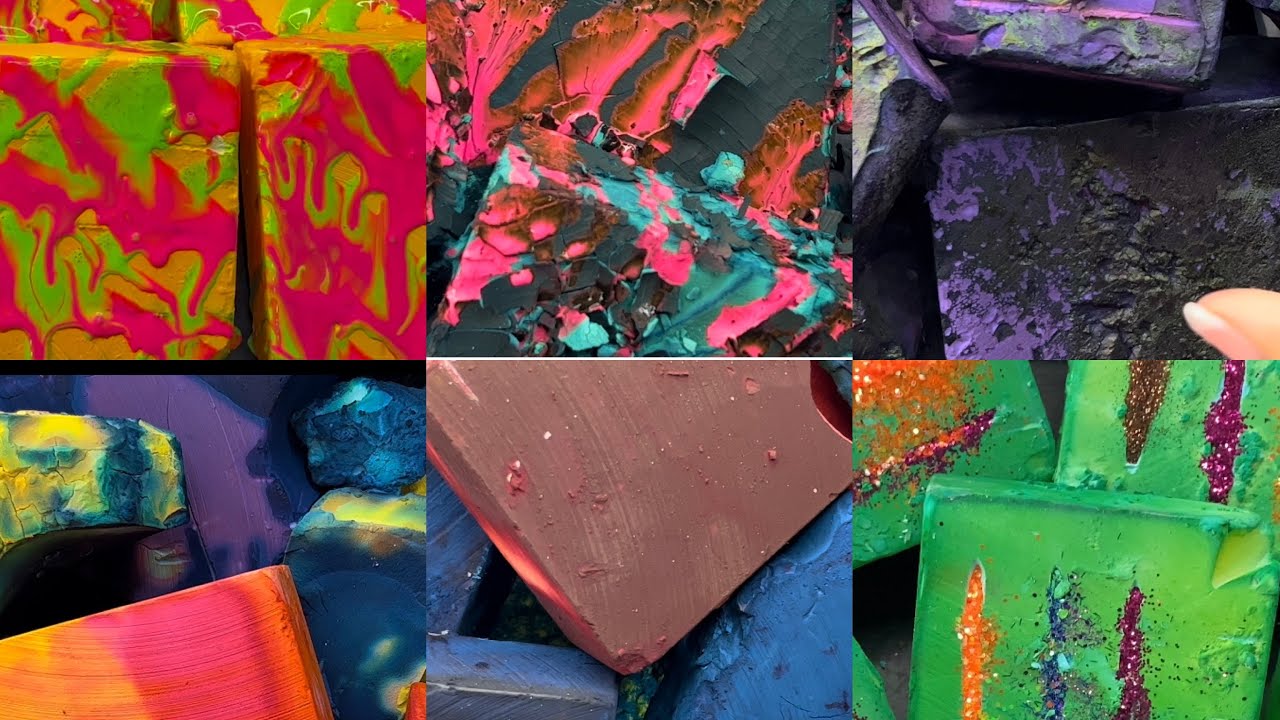 Crispy Dyed Gym Chalk Compilation