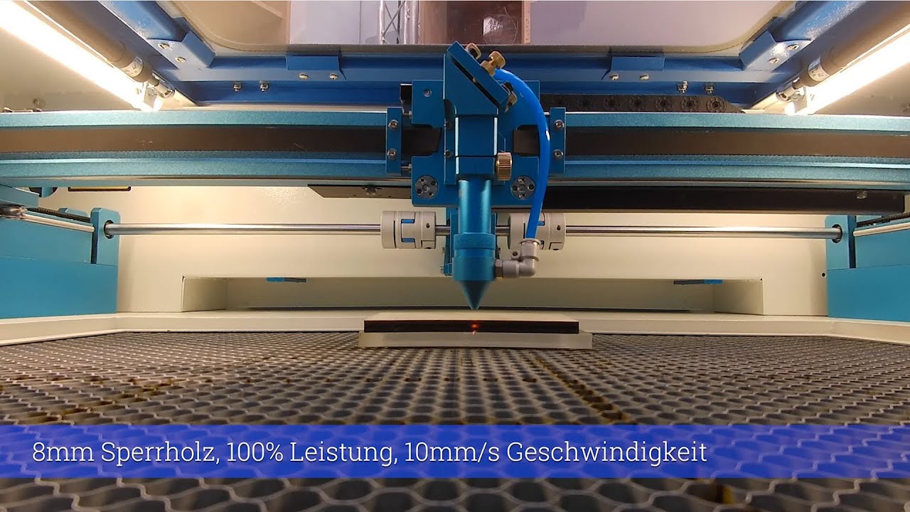 Thunderlaser Nova 24 / 55 W RF Schnittdaten