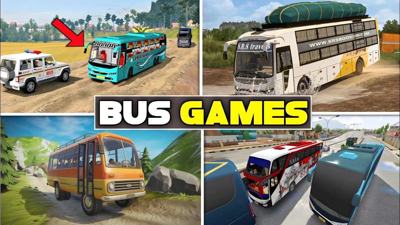 Top 5 Best Indian Bus Simulator Games For Android l iOS l New Bus Mobile Games 2024