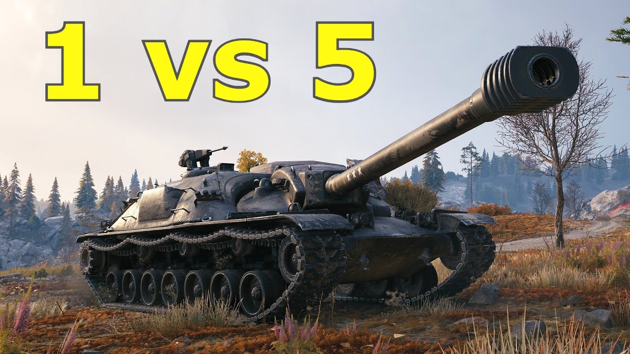 World of Tanks XM57 - 10 Kills | 1 vs 5.