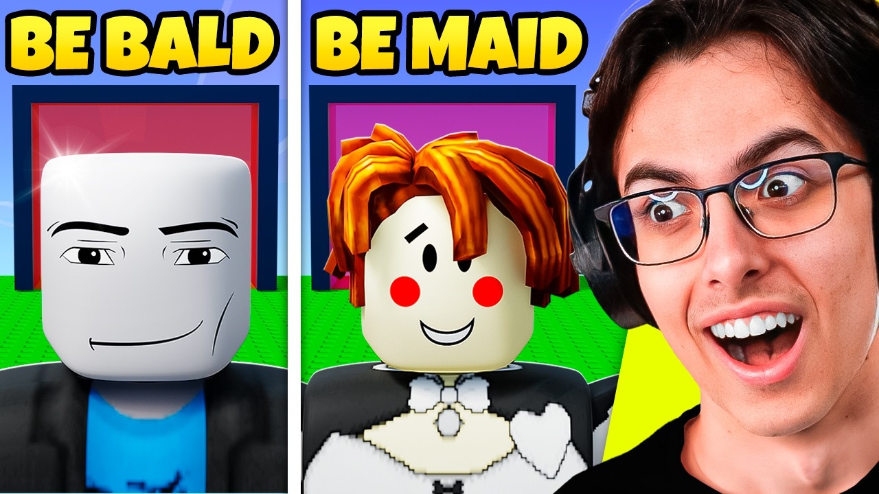 WOULD YOU RATHER in ROBLOX… but it actually happens!